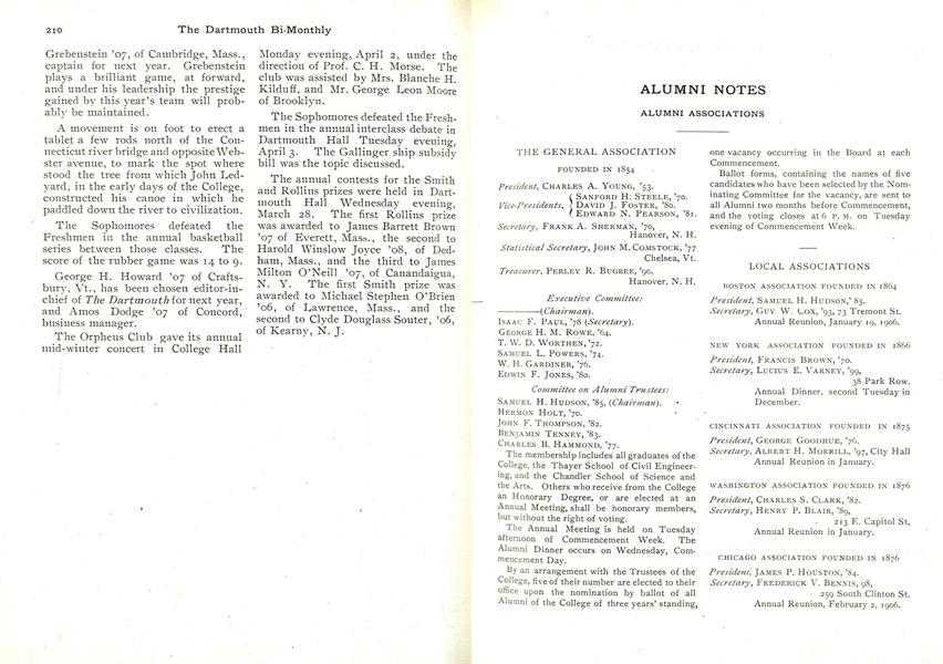 THE GENERAL ASSOCIATION