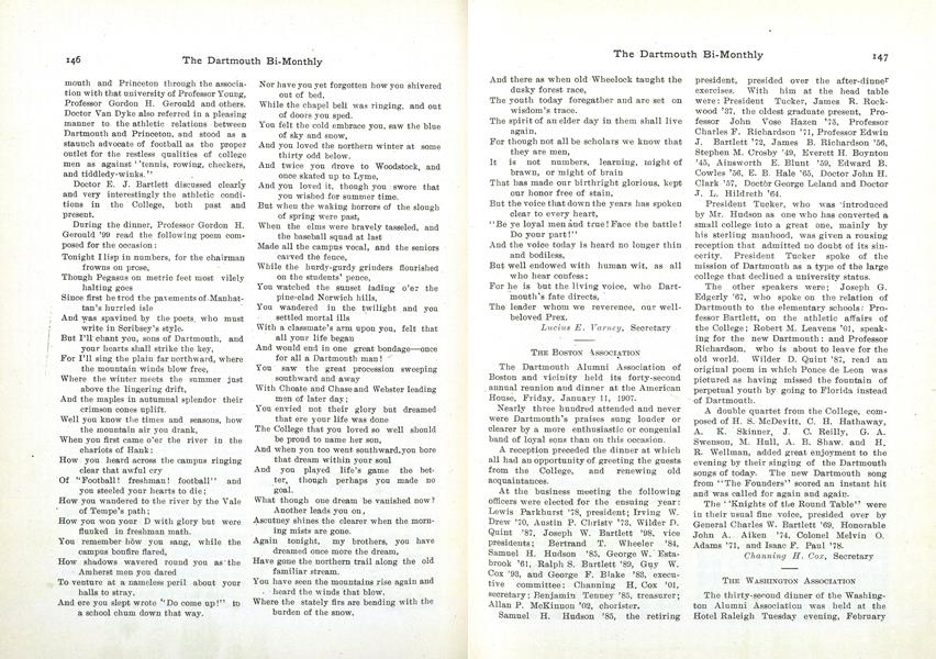 THE WASHINGTON ASSOCIATION
