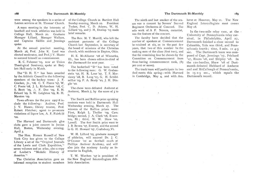 LOCAL ASSOCIATIONS