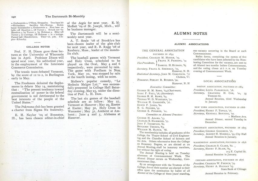 THE GENERAL ASSOCIATION