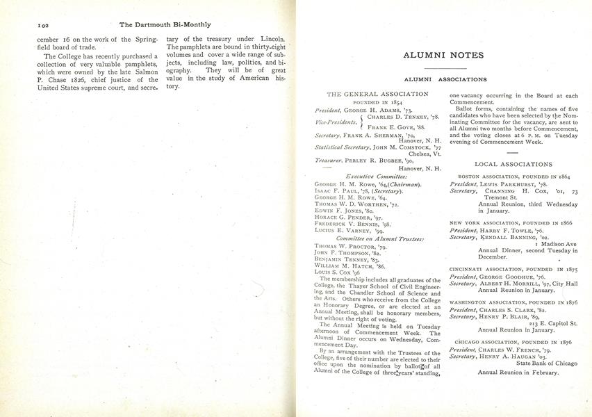 THE GENERAL ASSOCIATION