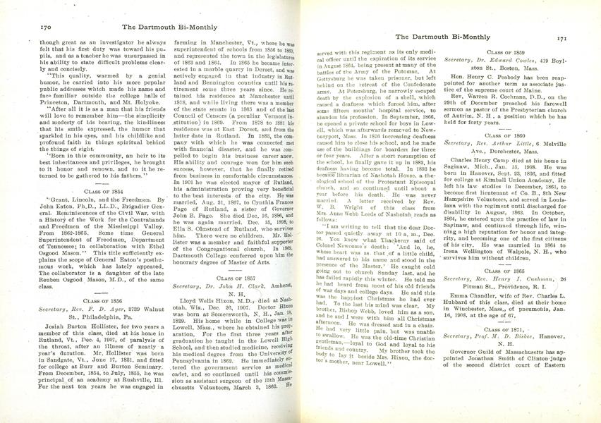 CLASS OF 1879