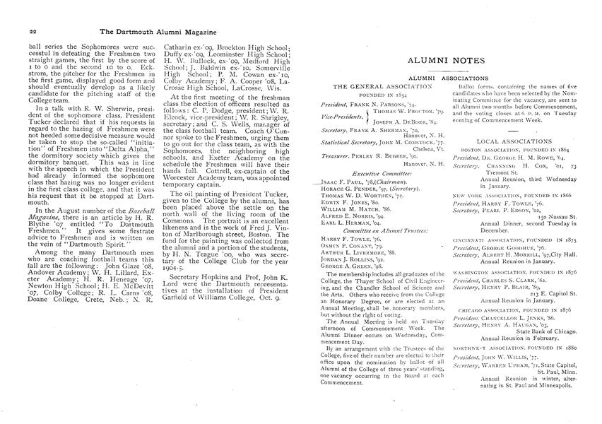 THE GENERAL ASSOCIATION