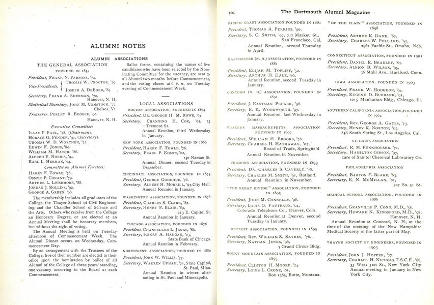THE GENERAL ASSOCIATION
