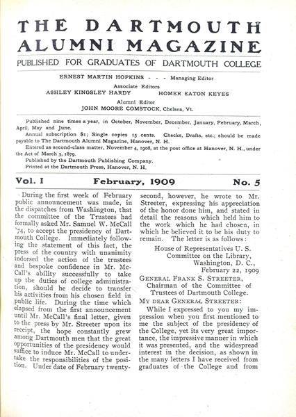 During the first week of February public announcement was made,