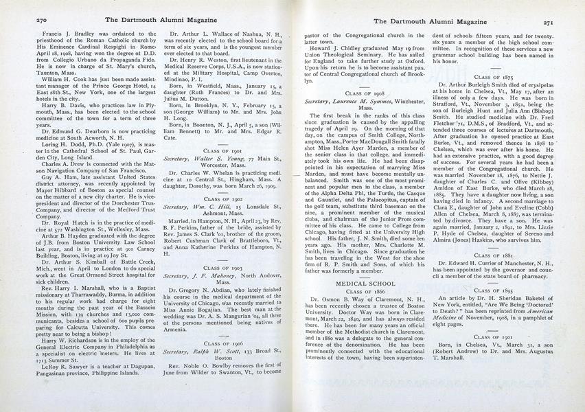 CLASS OF 1875