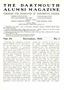 Dartmouth Alumni Magazine November 1910 Cover