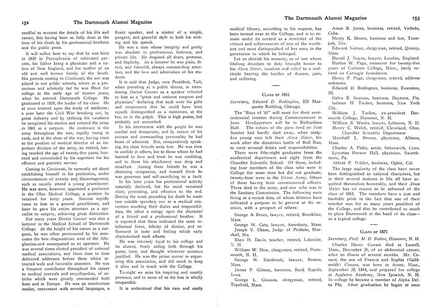 CLASS OF 1861