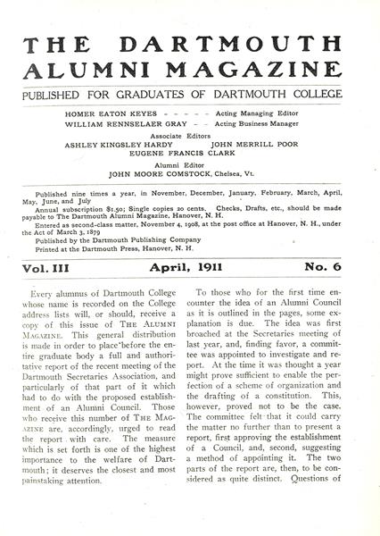 Every alumnus of Dartmouth College