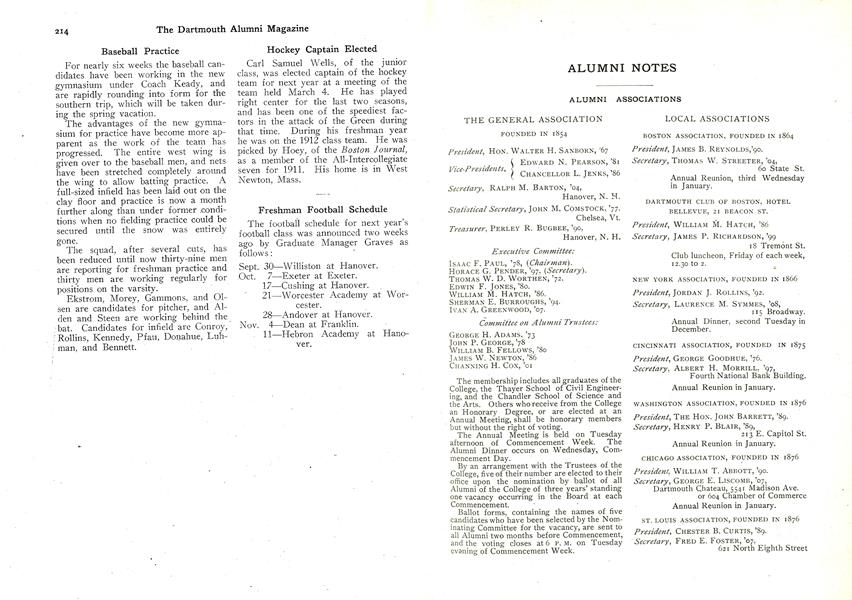 THE GENERAL ASSOCIATION