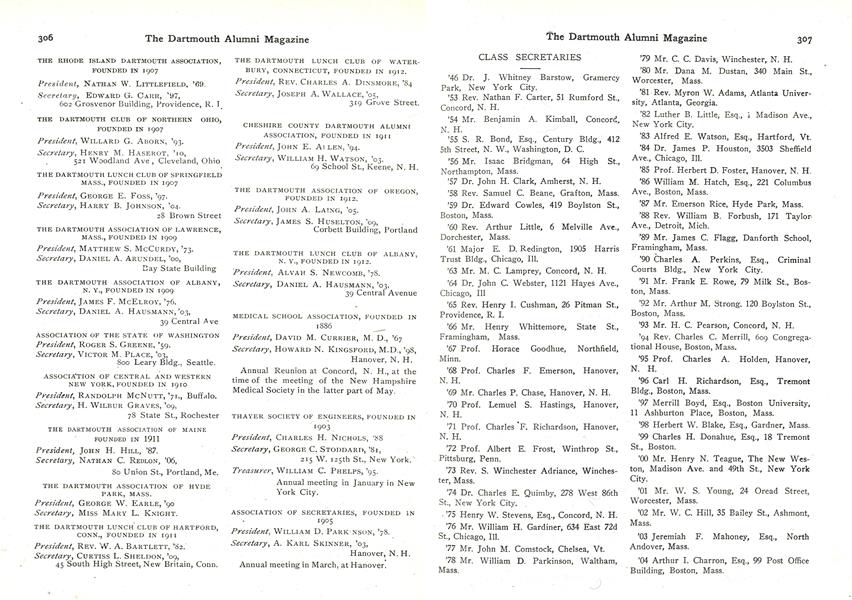 CLASS OF 1845