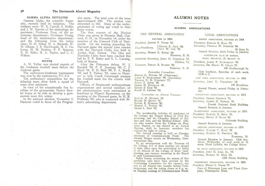 THE GENERAL ASSOCIATION