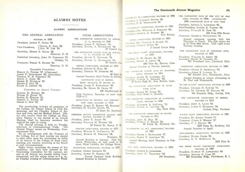 THE GENERAL ASSOCIATION