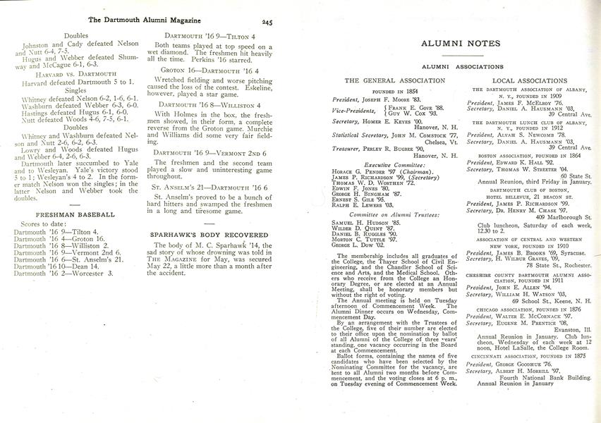 THE GENERAL ASSOCIATION