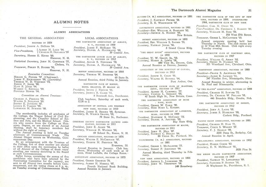 THE GENERAL ASSOCIATION