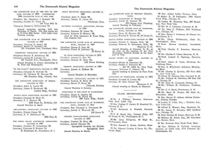 CLASS OF 1857