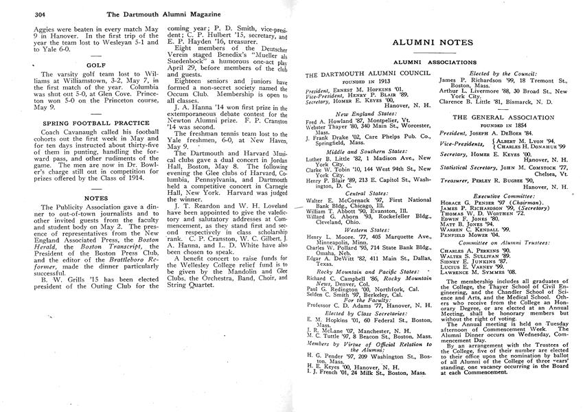 THE GENERAL ASSOCIATION