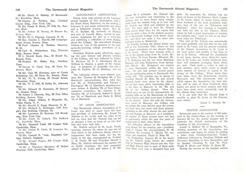 CONNECTICUT ASSOCIATION