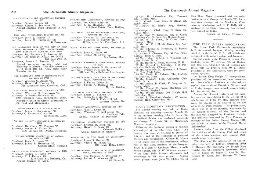 CLASS OF 1872