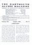 Dartmouth Alumni Magazine August 1915 Cover