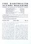 Dartmouth Alumni Magazine June 1916 Cover