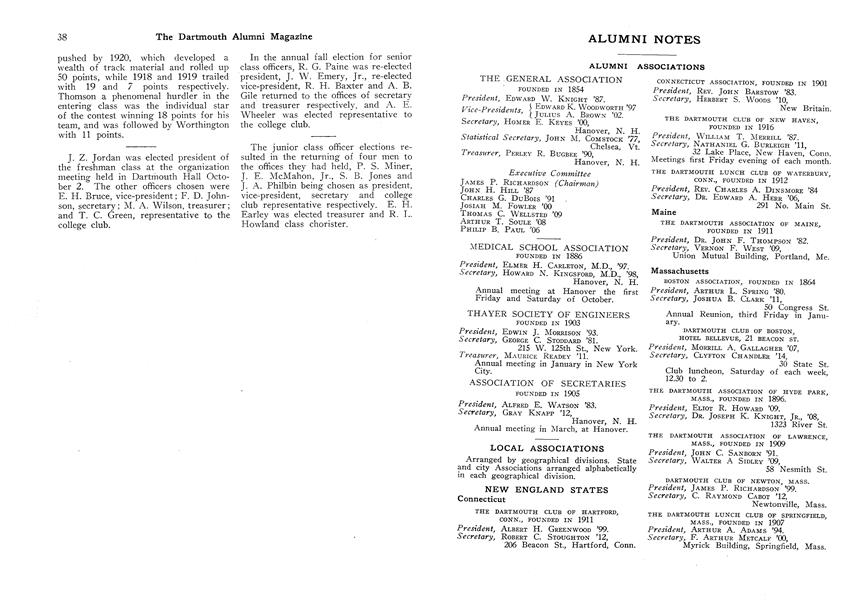 LOCAL ASSOCIATIONS