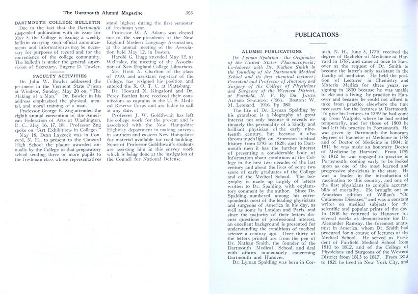 ALUMNI PUBLICATIONS