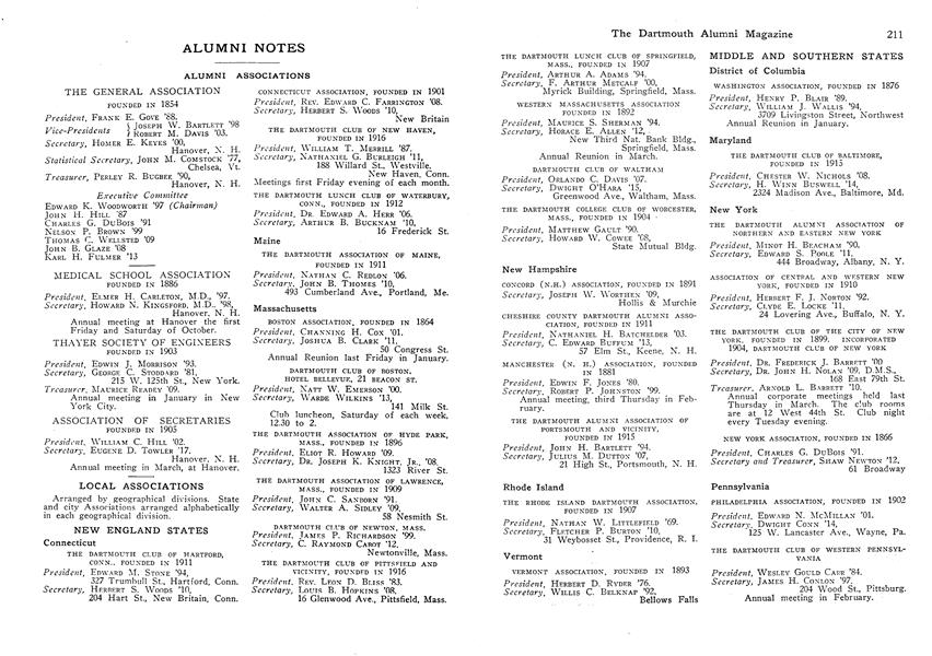 THAYER SOCIETY OF ENGINEERS