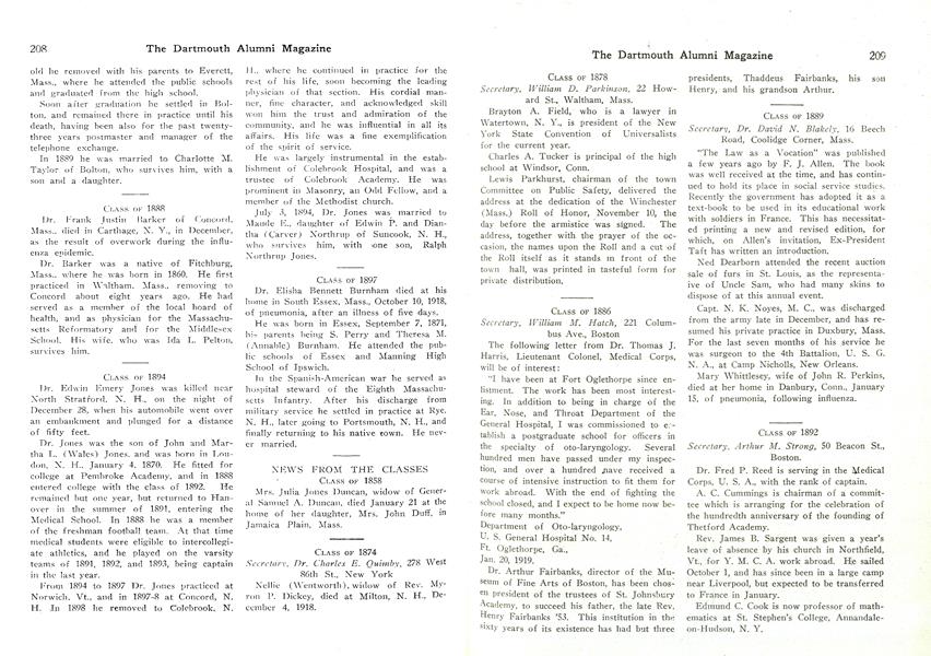 CLASS OF 1894