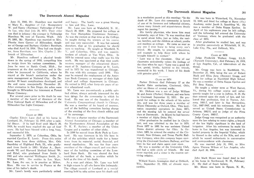 CLASS OF 1888