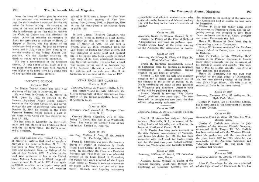 CLASS OF 1875