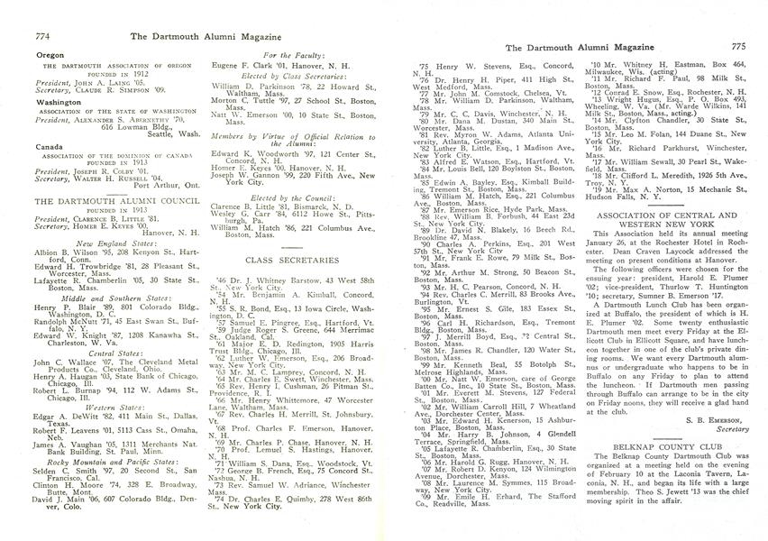 THE DARTMOUTH ALUMNI COUNCIL