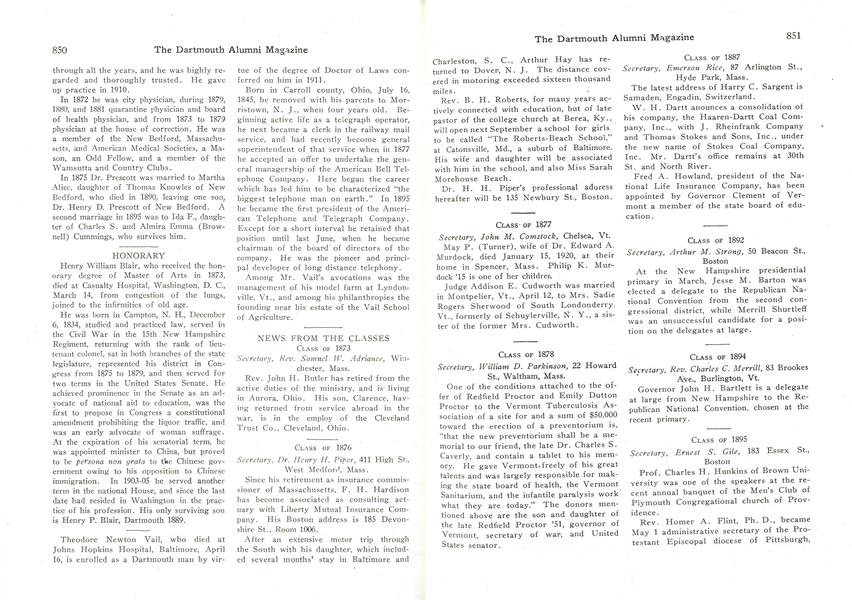 CLASS OF 1902