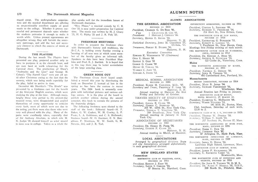 LOCAL ASSOCIATIONS