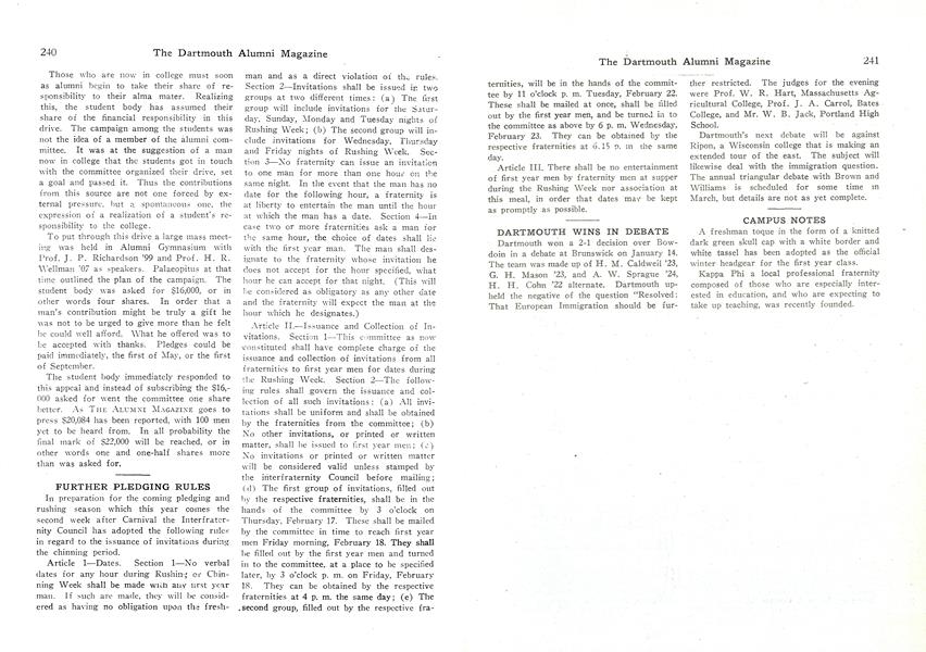 THAYER SOCIETY OF ENGINEERS