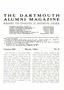 Dartmouth Alumni Magazine March 1921 Cover
