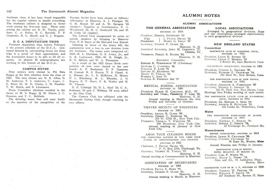 THAYER SOCIETY OF ENGINEERS