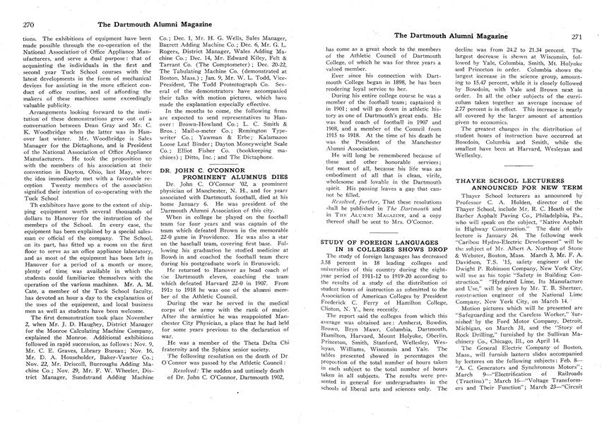 A NEWS ITEM OF HISTORICAL INTEREST