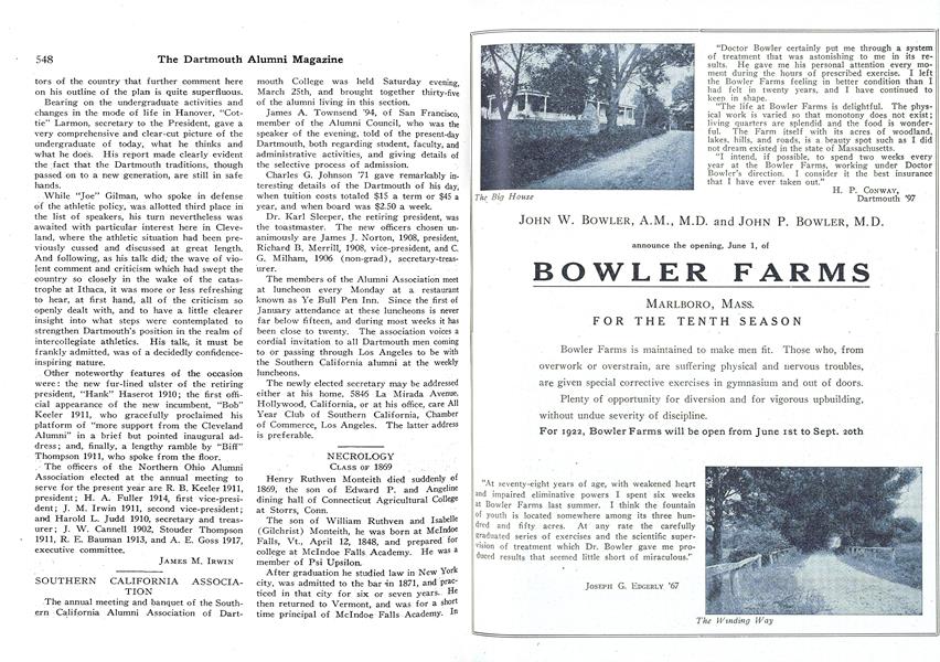SOUTHERN CALIFORNIA ASSOCIATION