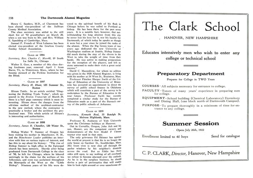 CLASS OF 1894