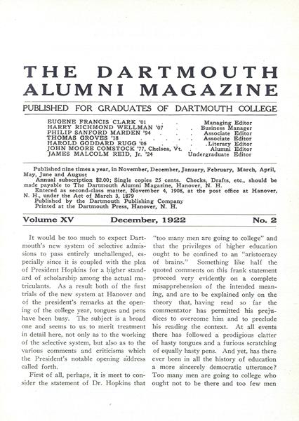 It would be too much to expect Dartmouth's new system