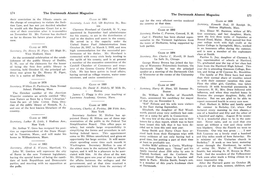 CLASS OF 1878