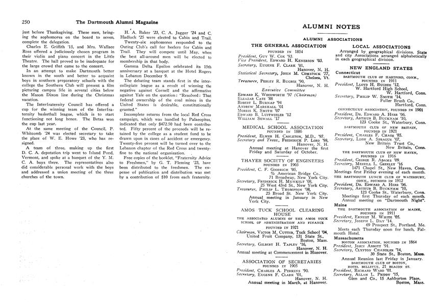 THAYER SOCIETY OF ENGINEERS