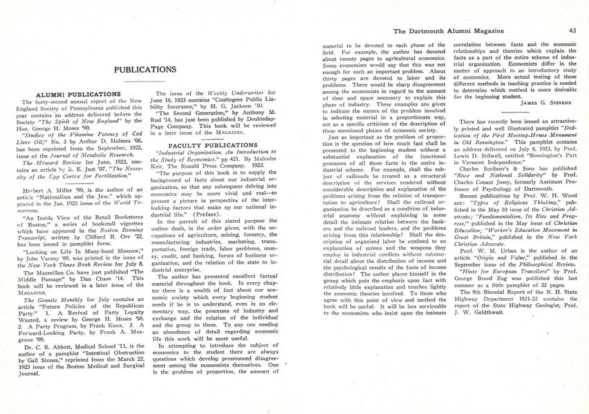 "Industrial Organization. An Intriduction to the study of Economics"