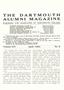 Dartmouth Alumni Magazine April 1924 Cover