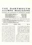 Dartmouth Alumni Magazine August 1924 Cover