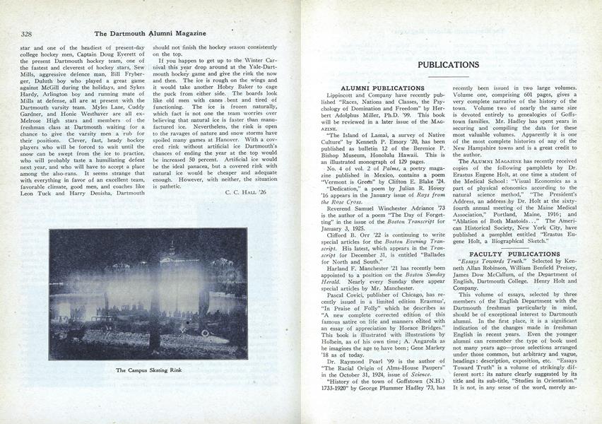 FACULTY PUBLICATIONS
