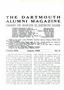 Dartmouth Alumni Magazine August 1925 Cover
