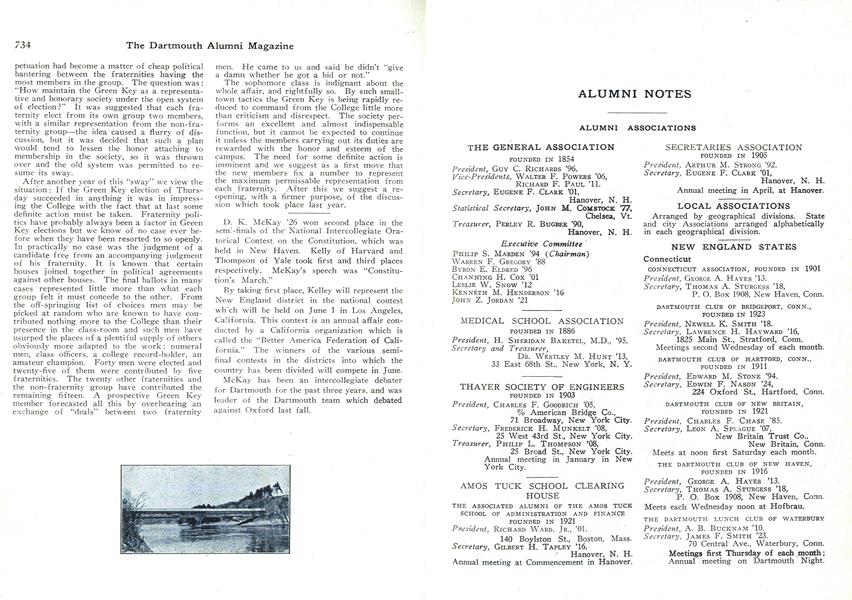 THE GENERAL ASSOCIATION