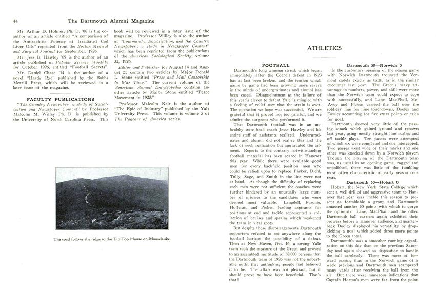 The Country Newspaper: A Study of Socialization and Newspapaer Content